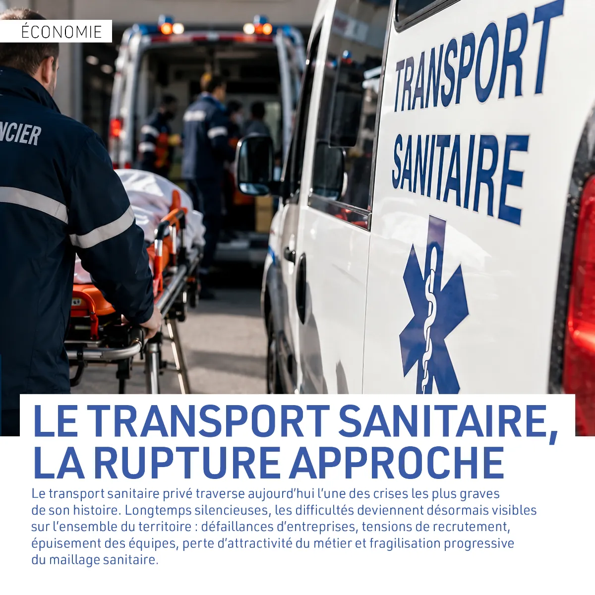 LES AMBULANCIERS DURCISSENT LA MOBILISATION