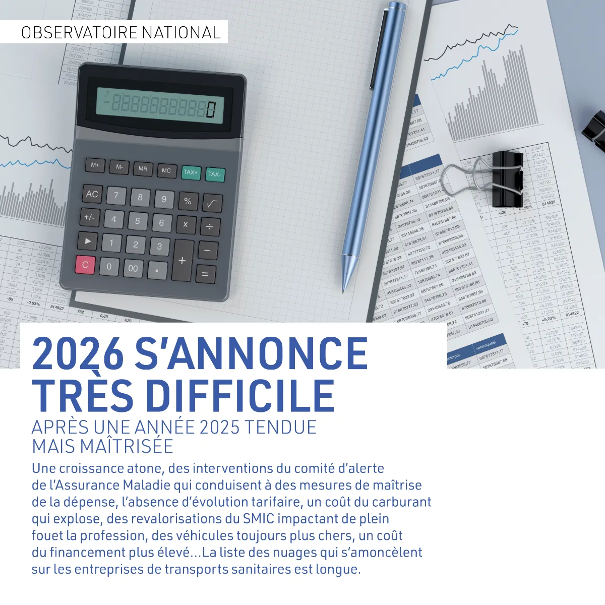 OBSERVATOIRE DU TRANSPORT SANITAIRE 2026